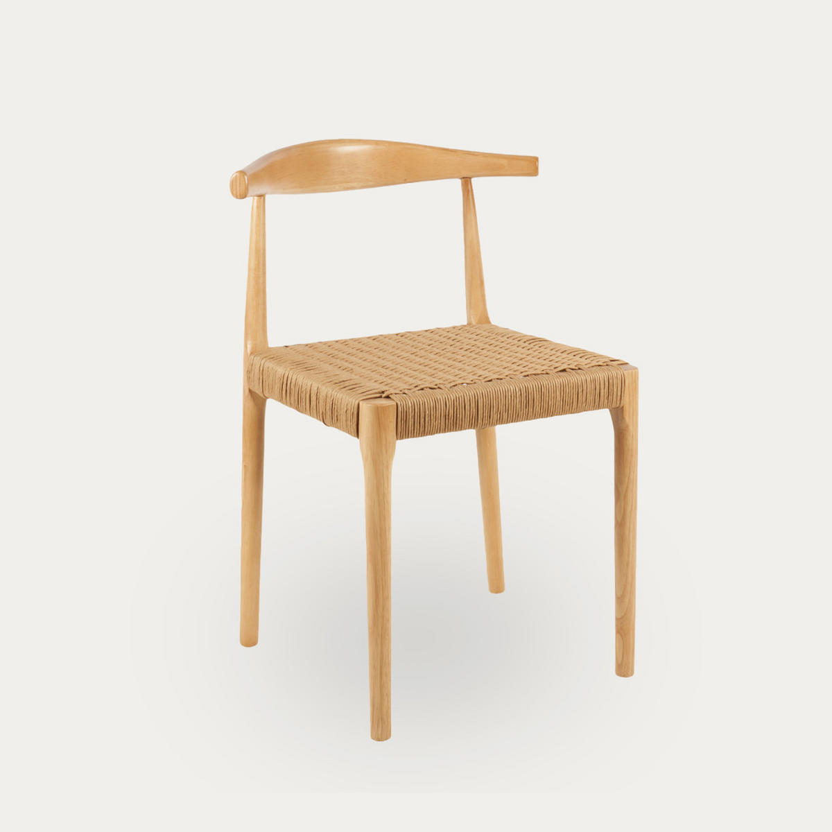 STUHL Krabi Natur 54.5 cm x 80 cm - Braun, Holz (54/80/55cm) - Kenay Home