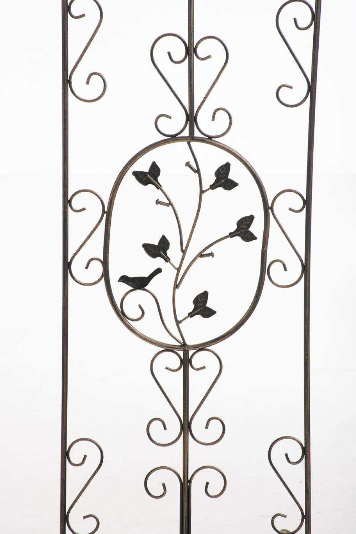 RANKGITTER Metall bronze - Bronzefarben, Metall (35/122/1cm) - CLP