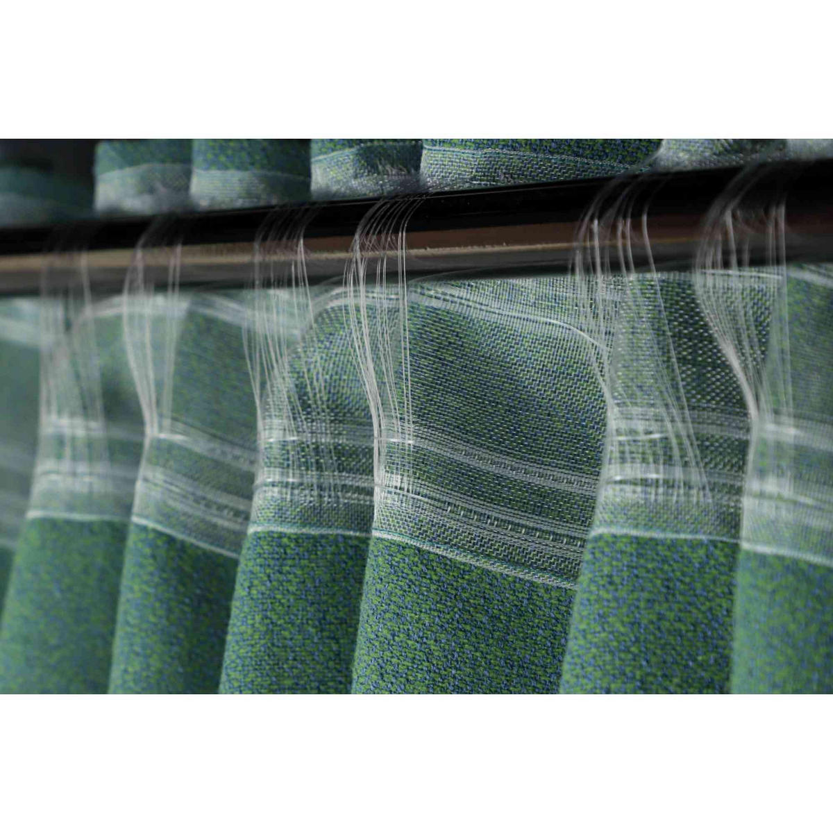 SCHLAUFENVORHANG FUN - Grün, Textil (130/1/250cm) - Esprit