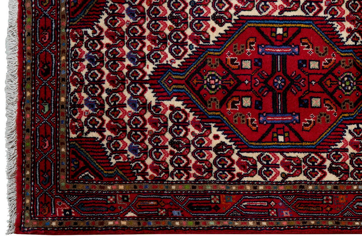 TEPPICH Assadabad Mehrfarbig 290/79 cm Schurwolle - Multicolor, Textil (79/290cm) - Looma