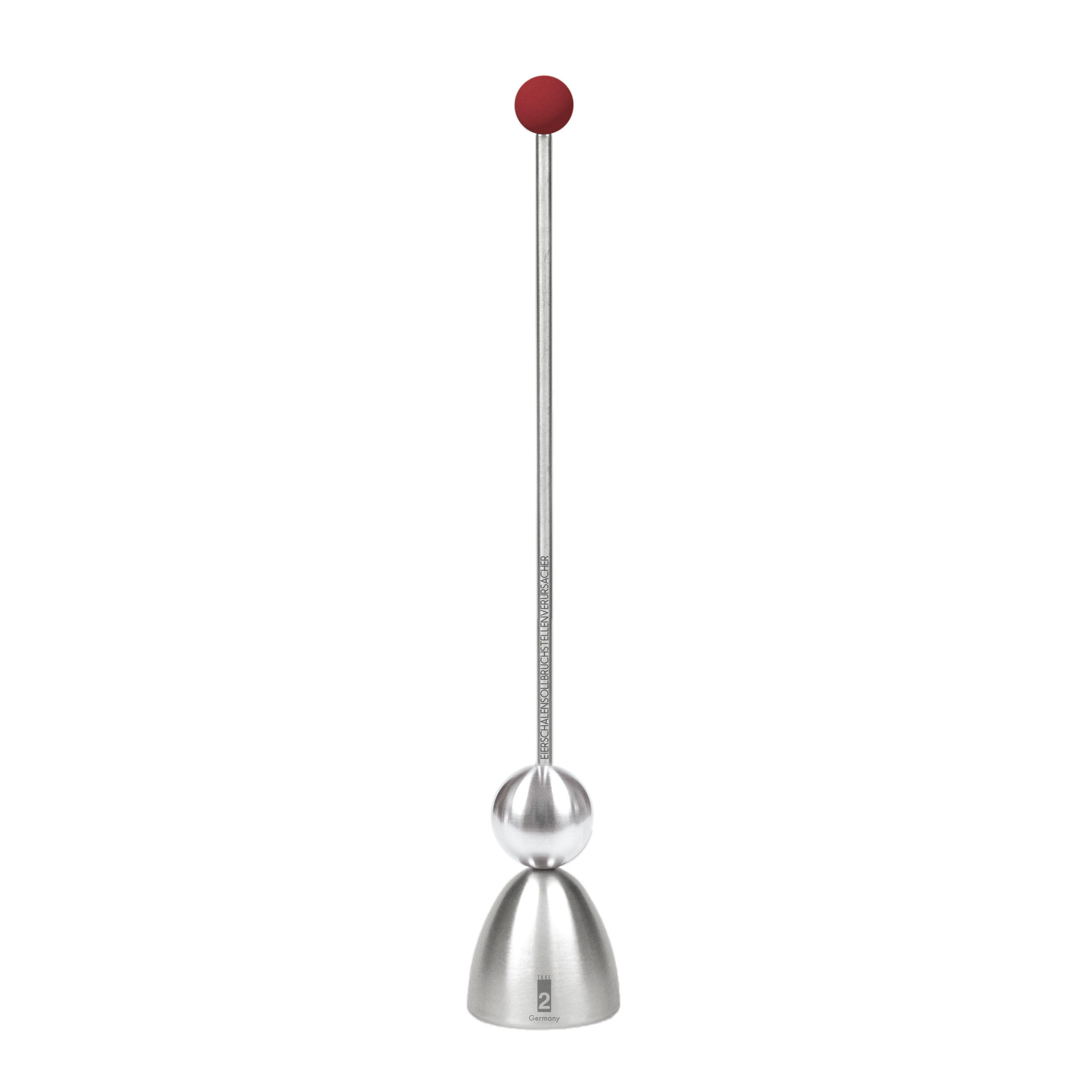 Take2 Eierschalensollbruchverursacher Rot 4.5x29.5x4.5 cm