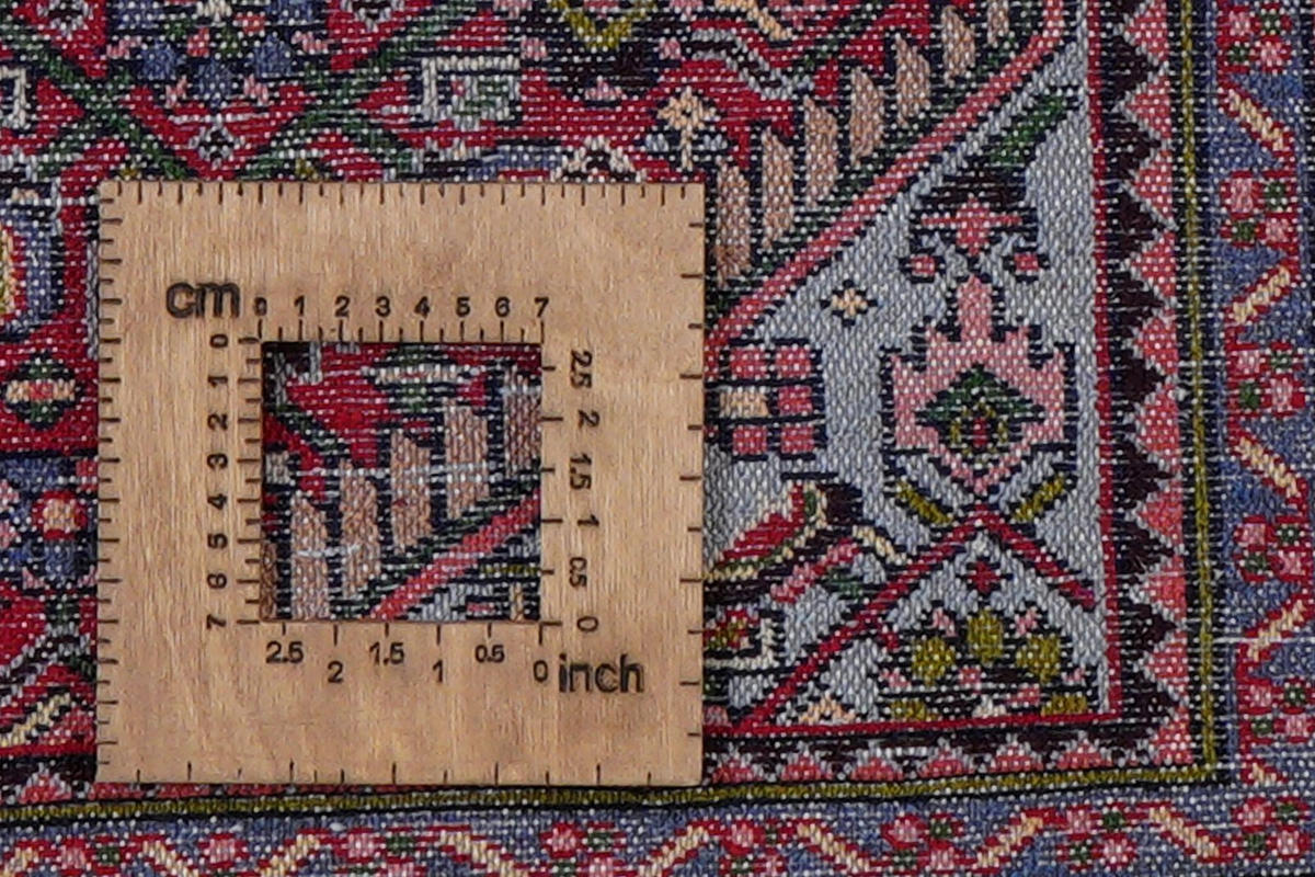 ORIENTTEPPICH handgeknüpft Assadabad Rot 193/126 cm Schurwolle - Rot, Textil (126/193cm) - Looma