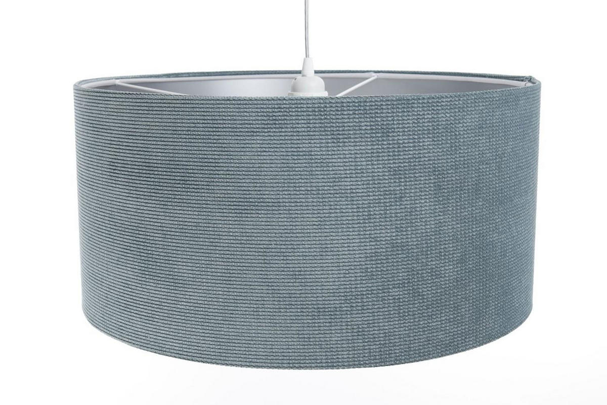 HÄNGELEUCHTE Blau 60/30 cm - Blau/Silberfarben, Kunststoff (60/0.8/30cm) - ONZENO