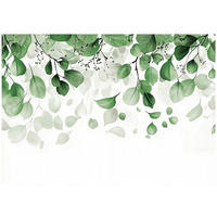 FOTOTAPETE Blätter Grün Natur Vlies Tapete Wohnzimmer Schlafzimmer 250x175 - Grün, Papier (250/175cm) - Wallarena