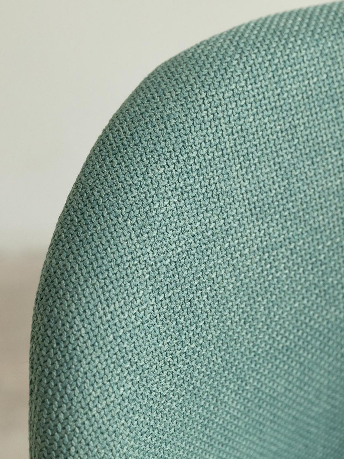 POLSTERSTUHL Brila Minze 51 cm x 77 cm - Mintgrün, Textil (51/77/54cm) - Kenay Home