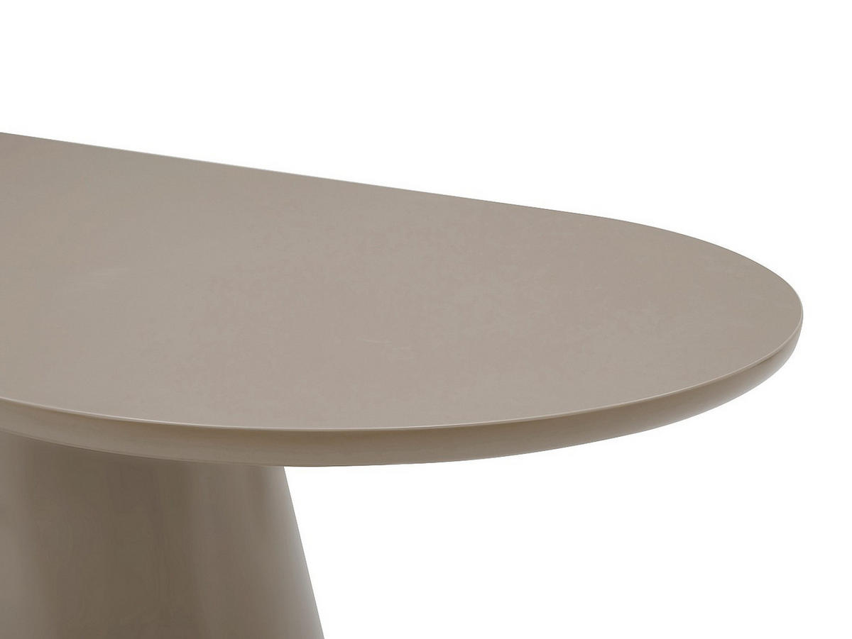 ESSTISCH 6 Personen - MDF - Taupe - VALIANA - Braun, Holz (90/180/76cm) - Pascal Morabito