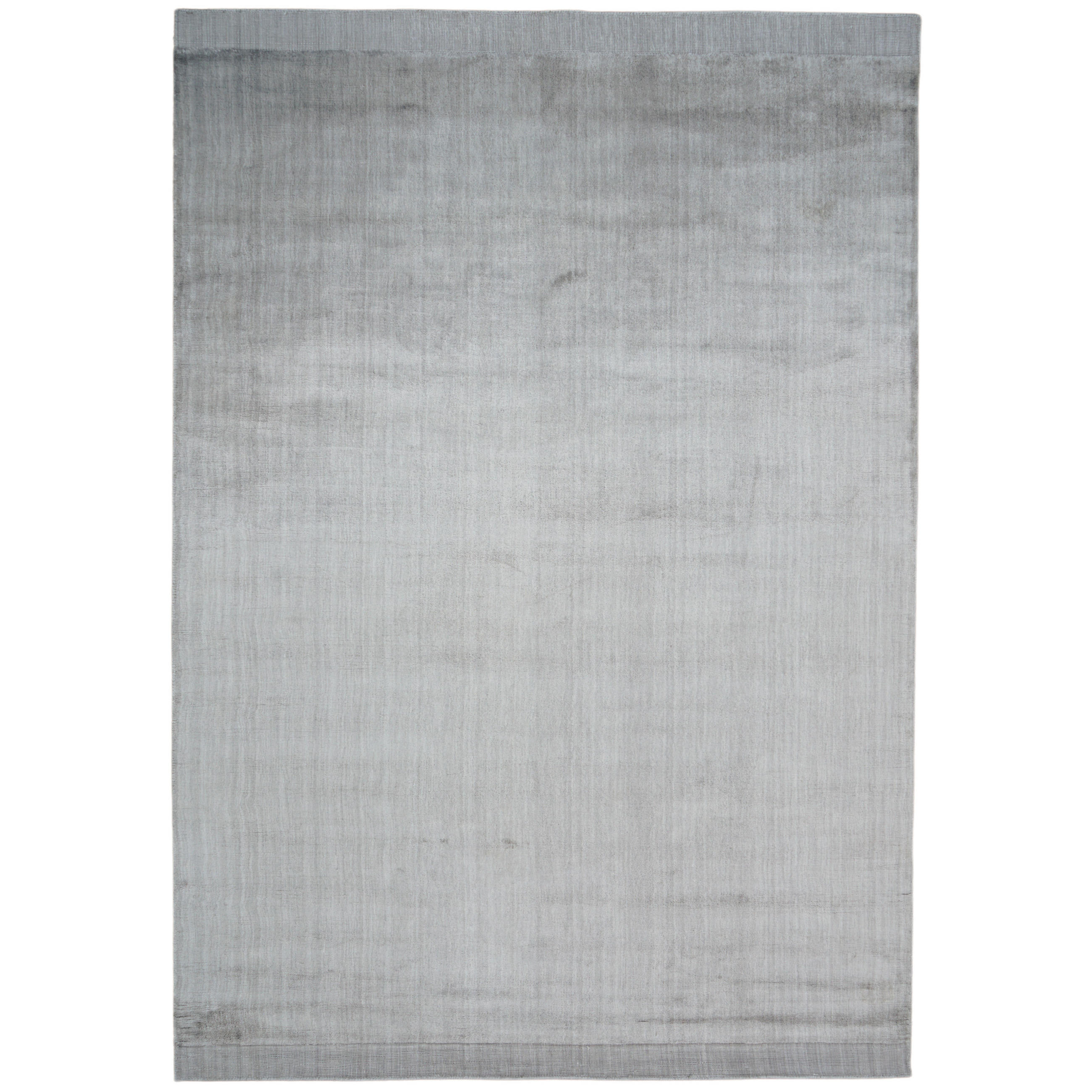 TEPPICH VISKOSE HANDGEWEBT BAMBOO 160/230 Silber - Silberfarben, Naturmaterialien (160/230cm) - Consilio Concept