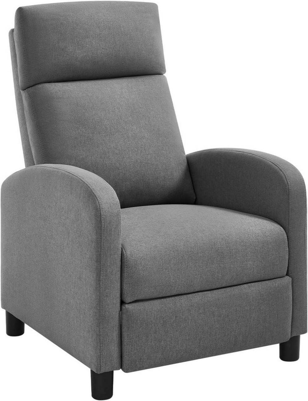 Woltu Relaxsessel Dunkelgrau 65.5x102x89 cm