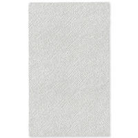 KOBERCE - Vlny - rebrovanie - biele - 90x150 cm - biela, textil/plast (90/0.4cm) - OnlyWow