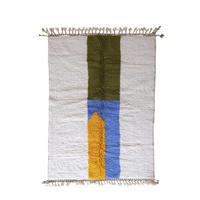 BERBERTEPPICH aus Marokko modern aus Wolle 200x 300 cm - Multicolor, Naturmaterialien (200/300cm) - AFK Living