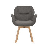 ESSZIMMERSTUHL Jesse Grau 61/59/85 cm 2-er Set - Grau, Textil (59/85/61cm) - Starfurn