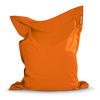 RIESEN-SITZSACK "Square" 140x180cm 380 L - Orange, Textil (140/25/180cm) - Green Bean
