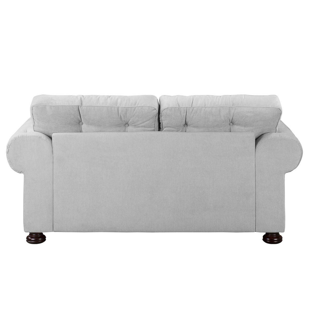 2-SITZER SOFA - Microfaser - Grau, Textil (190/93/100cm) - home24