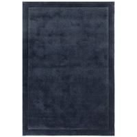 TEPPICH Moderner für Wohn- und Schlafzimmer aus Wolle und Viskose SHINE Blau 200 x 290 cm - Blau, Naturmaterialien (200/290cm) - Novatrend