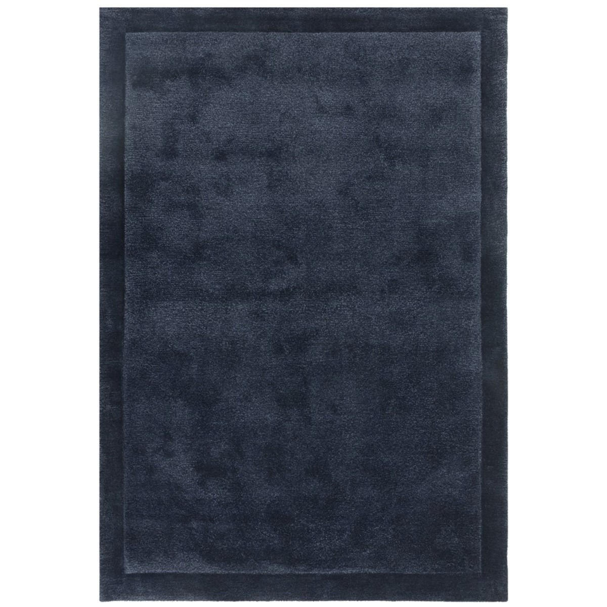 TEPPICH Moderner für Wohn- und Schlafzimmer aus Wolle und Viskose SHINE Blau 200 x 290 cm - Blau, Naturmaterialien (200/290cm) - Novatrend