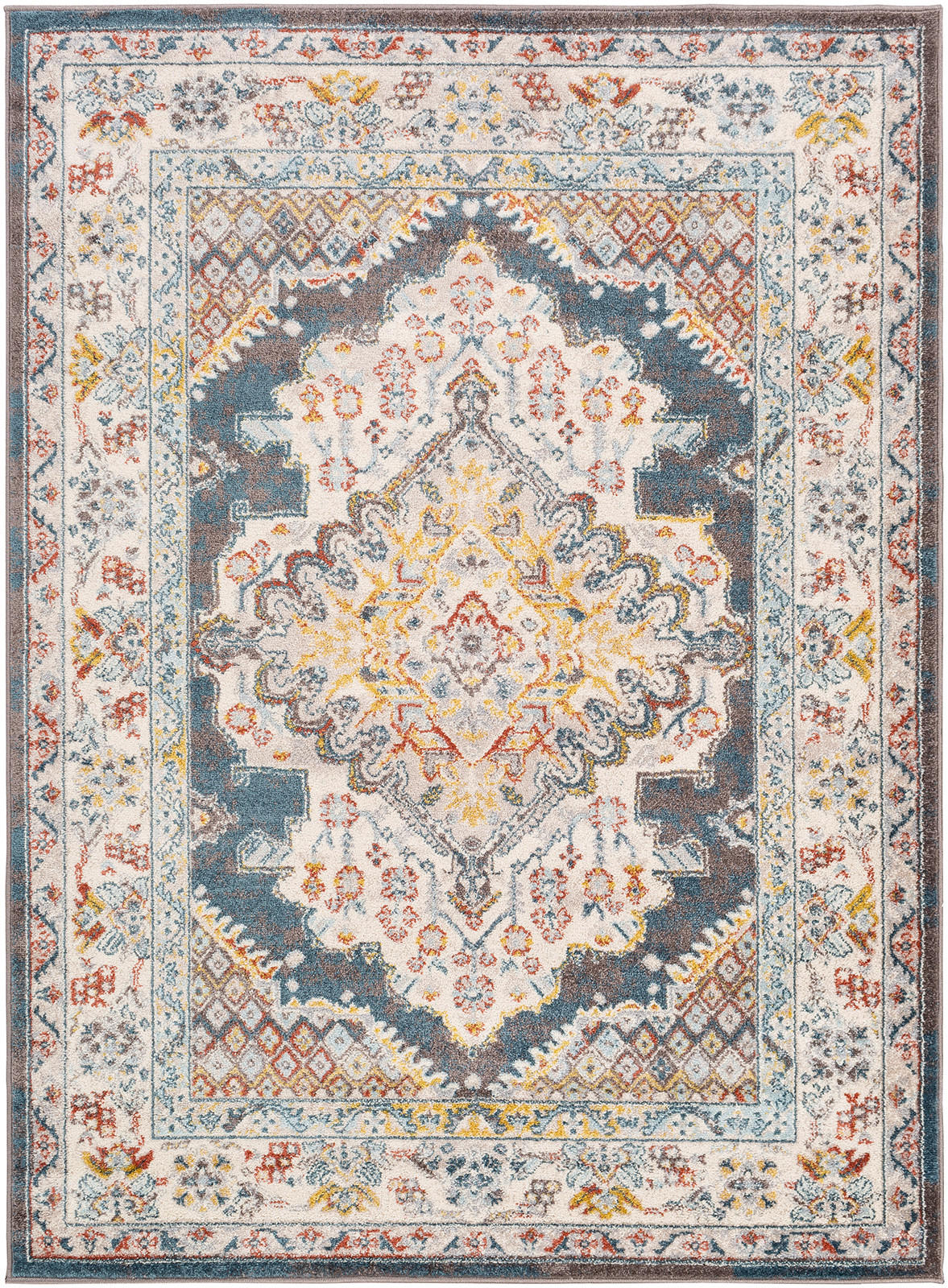 Livabliss Vintage-Teppich Braun 160x213 cm