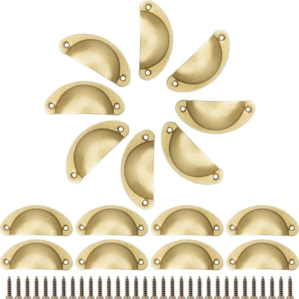 MÖBELGRIFF Gold 20er-Set - Goldfarben, Metall (3.5/1.7/6.5cm)