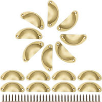 MÖBELGRIFF Gold 20er-Set - Goldfarben, Metall (3.5/1.7/6.5cm)