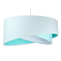 HÄNGELEUCHTE Blau 50/23 cm - Blau, Kunststoff (50/1/23cm) - ONZENO