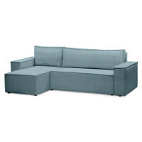 ECKSOFA Agi Mintgrün 60 cm - Mintgrün, Textil (244/60cm)