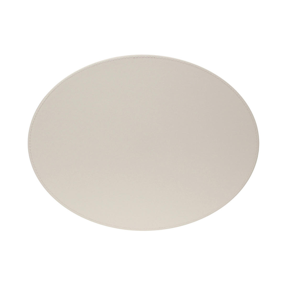 PLATZSET, Oval, Altrosa/Stein 45 x 34 cm - Altrosa, Textil (45/35/0.5cm) - Freeform