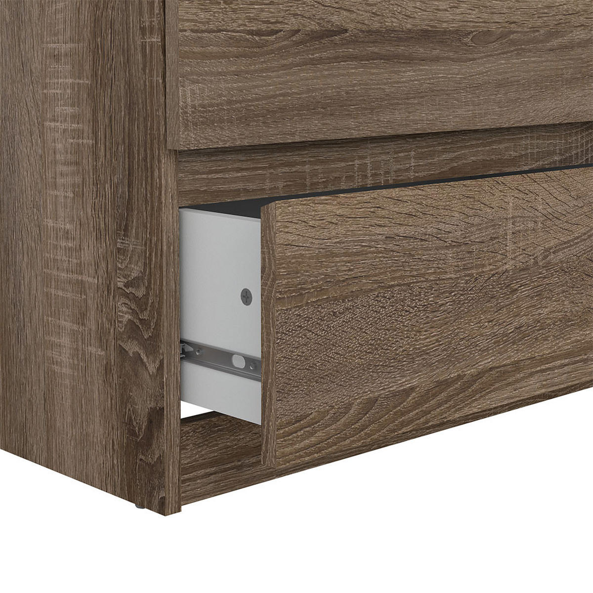 KOMMODE, Naia, Trüffel, Holzwerkstoff, 154 x 50 x 68 cm - Trüffeleichefarben, Holzwerkstoff (154/68/50cm) - ebuy24
