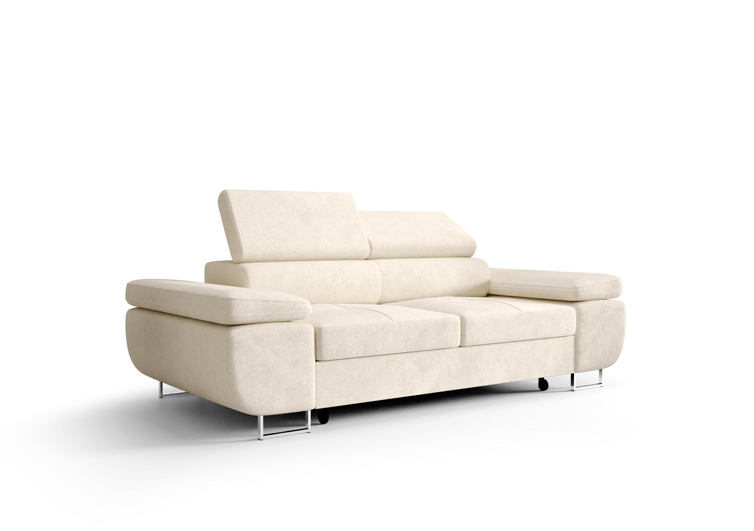 O-Sofa Schlafsofa Beige 208x90x100 cm