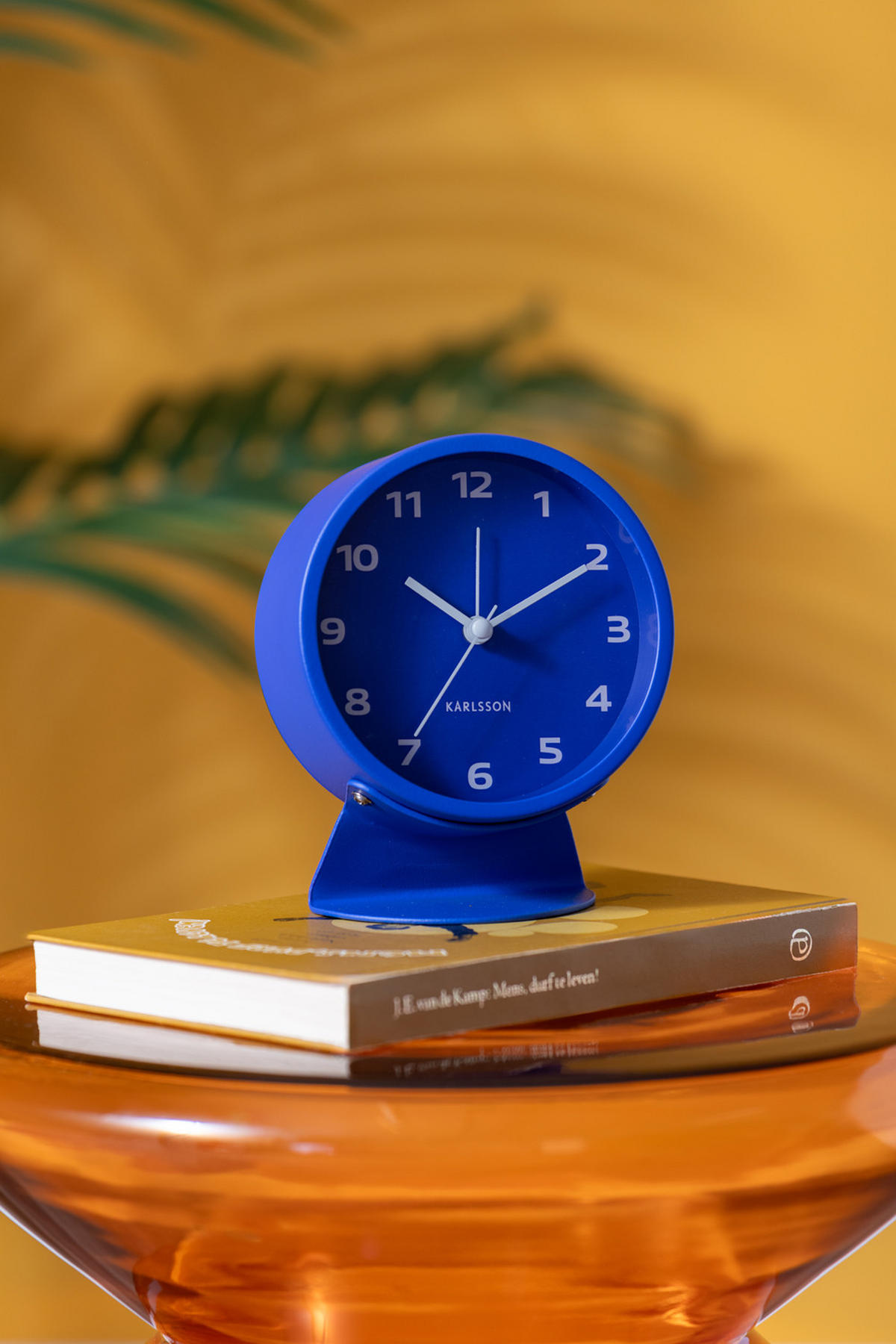 WECKER Cool Retro Blau 11/11/13 cm - Blau, Metall (11/13/11cm) - Karlsson