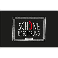 BRETTCHEN Tacheles Schöne Bescherung Schwarz 14,5 x 23,5 cm - Schwarz, Kunststoff (14.5/23.5cm) - United Labels