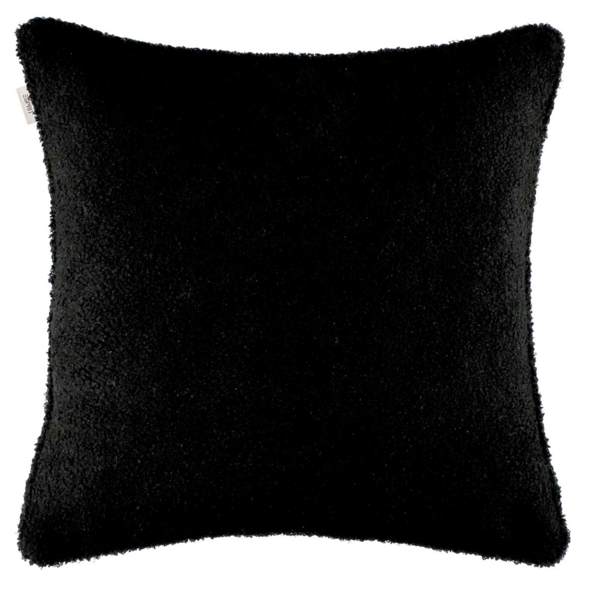ZIERKISSENHÜLLE DEKOKISSENHÜLLE CUTE 2er Set - Schwarz, Textil (45/45cm) - Esprit