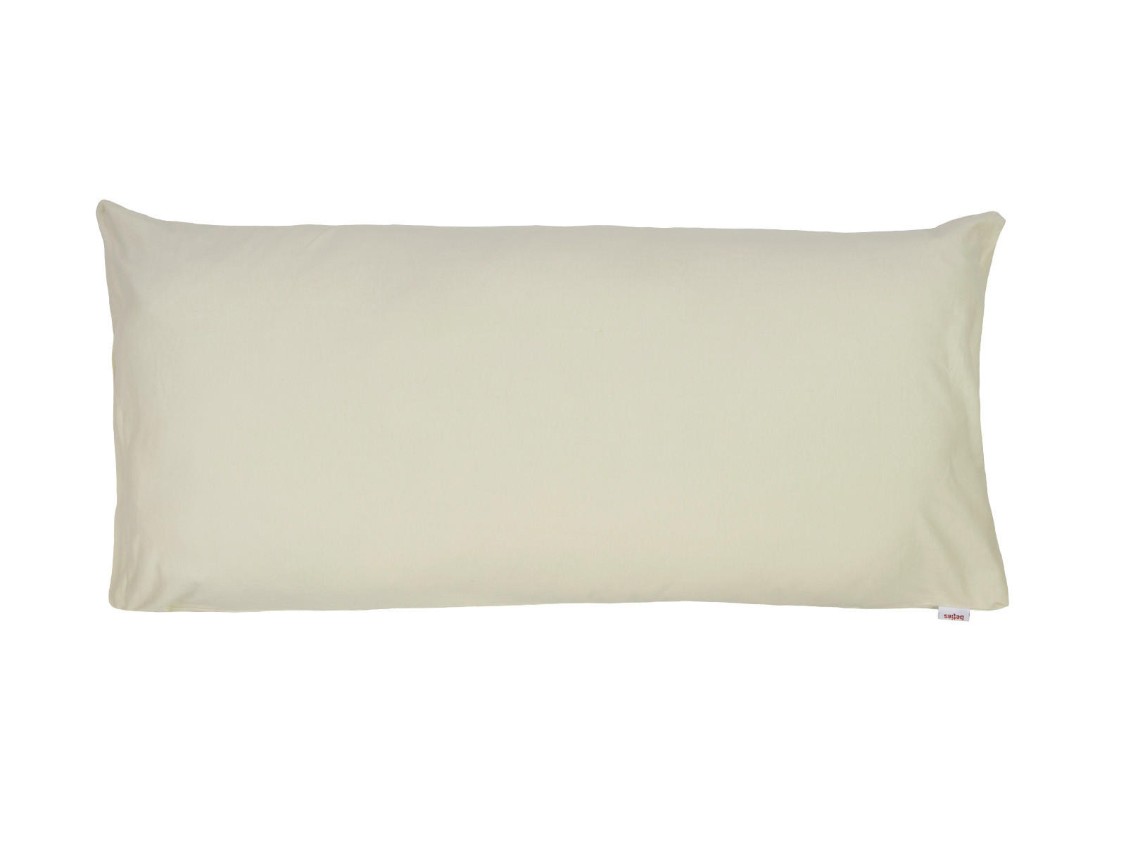 KISSENHÜLLE BasicSoft saatpearl-beige 100% Baumwoll-Jersey 40/80 cm - Beige, Textil (40/80cm) - beties Heimtextil