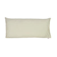 KISSENHÜLLE BasicSoft saatpearl-beige 100% Baumwoll-Jersey 40/80 cm - Beige, Textil (40/80cm) - beties Heimtextil