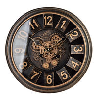 WANDUHR Ramsey Dunkelbraun 45/7/45 cm Kunstoff - Dunkelbraun, Kunststoff (45/45/7cm) - Mondex