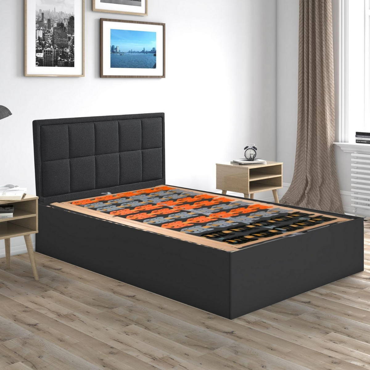 TELLERLATTENROST CUBIFLEX NV 90x200 cm - Naturfarben, Holz (90/200cm) - Coemo
