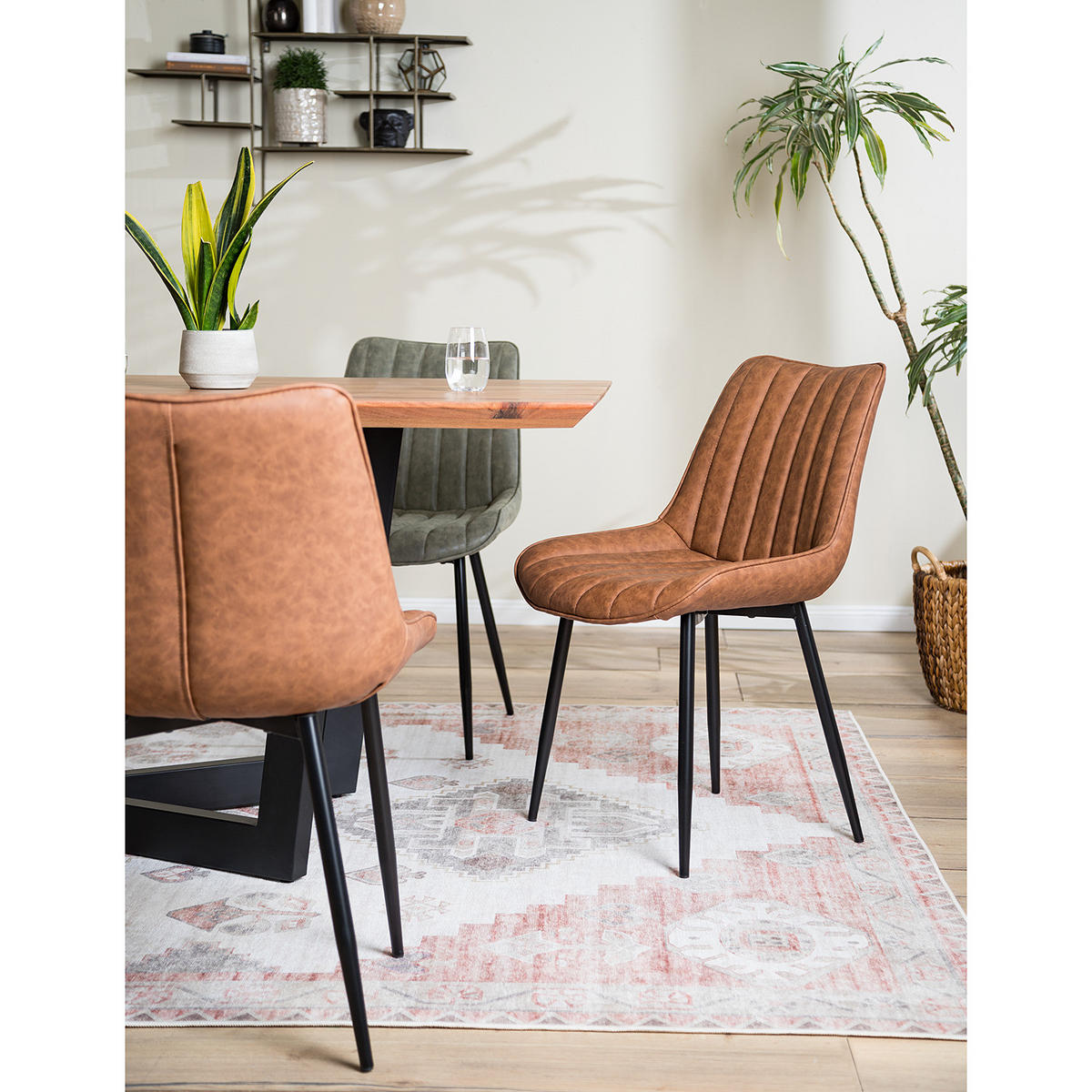 POLSTERSTUHL - Braun, Kunststoff (53/81/60cm) - home24