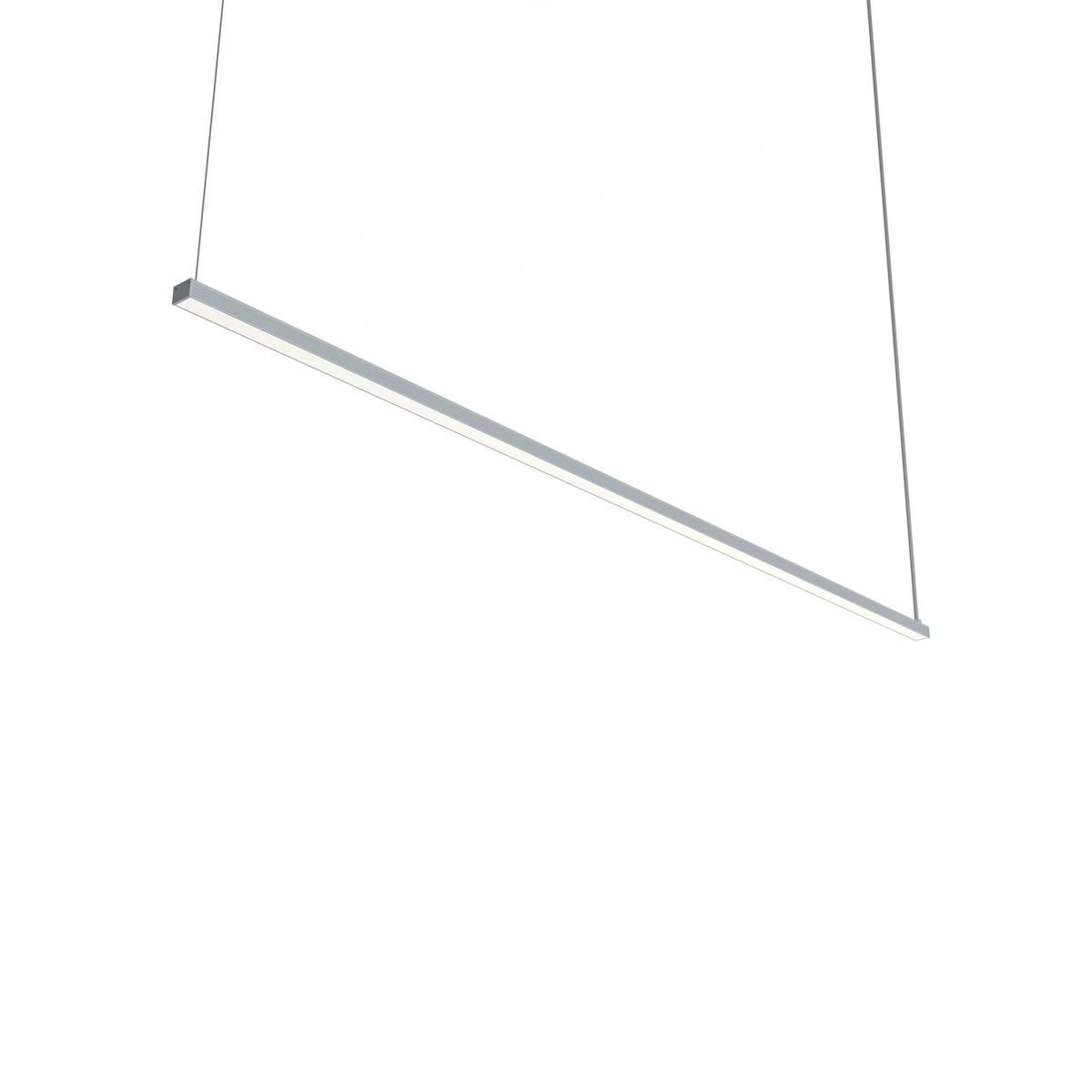 LED-HÄNGELEUCHTE - Grau, Metall (2/100/2cm) - Lumicom
