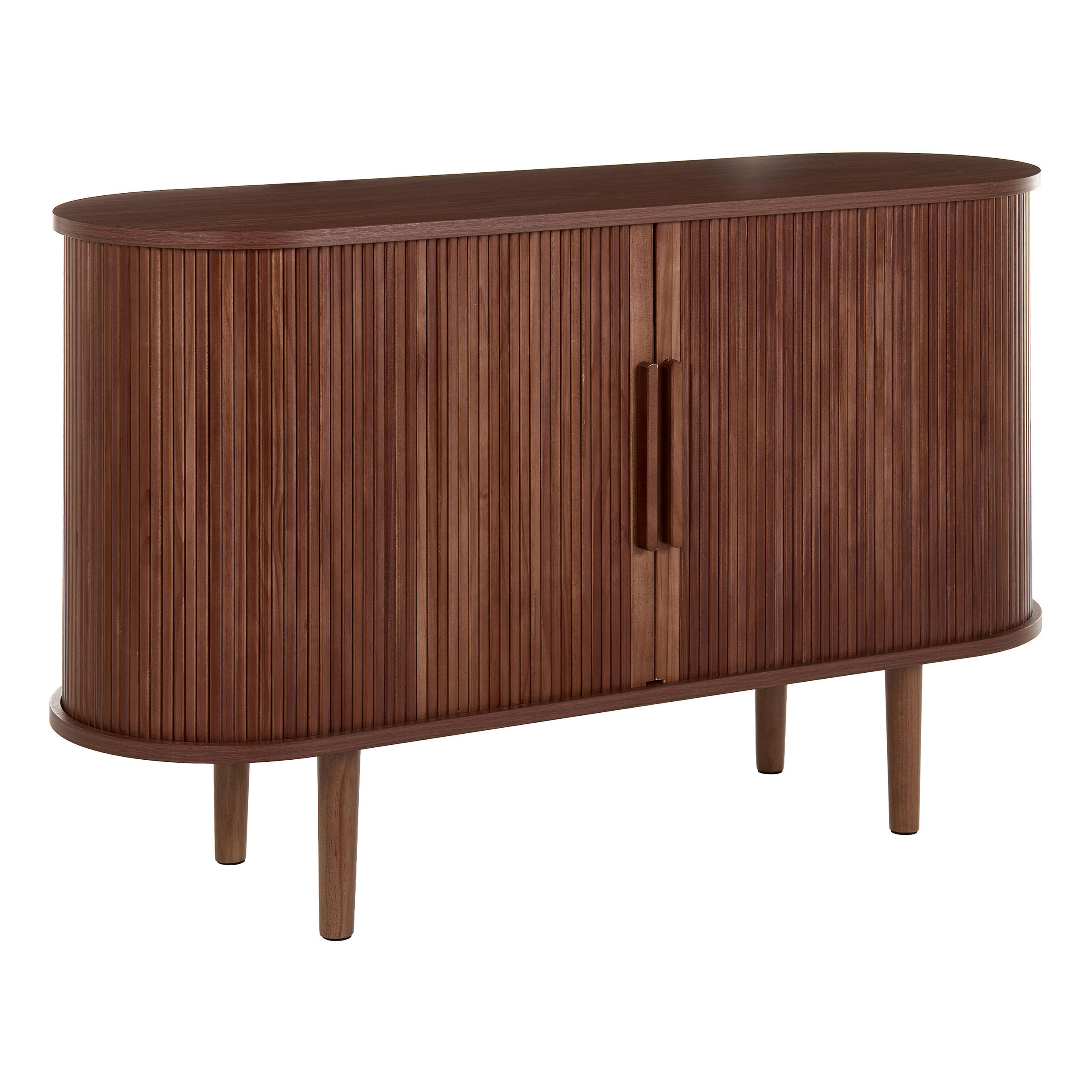 Beliani Sideboard Braun 120x73x40 cm