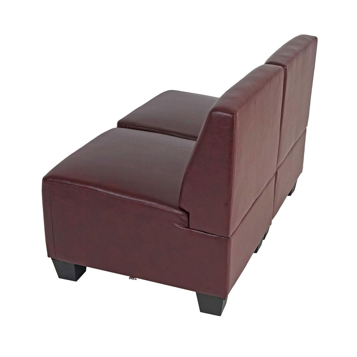 2-SITZER Rotbraun - Rotbraun, Textil (114/76/72cm) - MCW