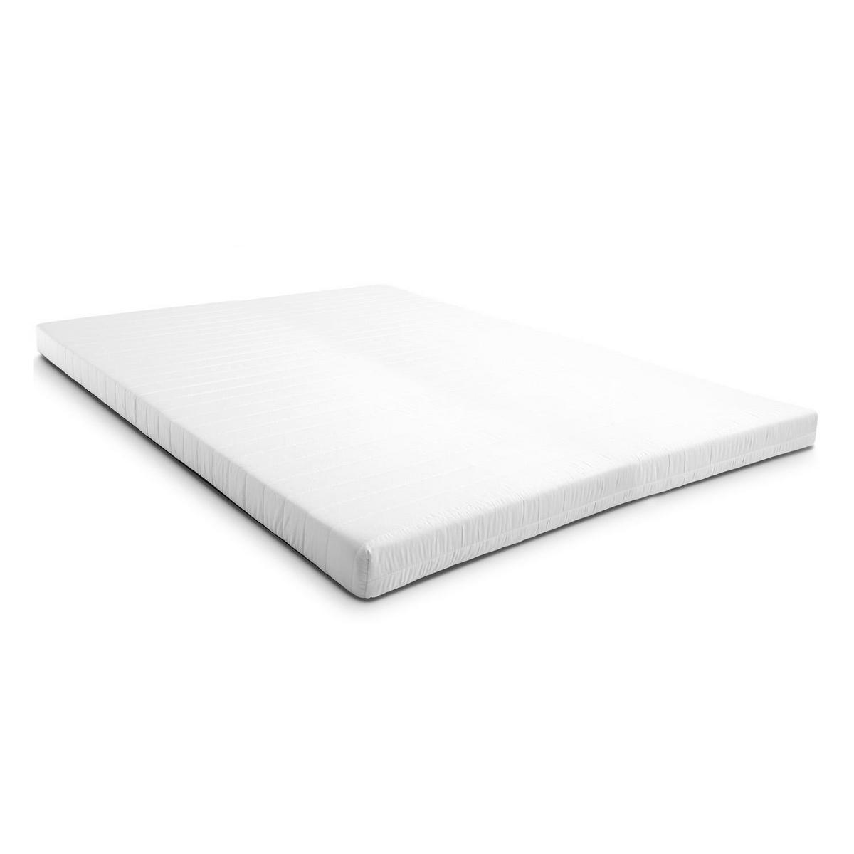 KOMFORTSCHAUMMATRATZE K10 160x200 cm - Weiß, Textil (160/200cm) - Matratzen Discount