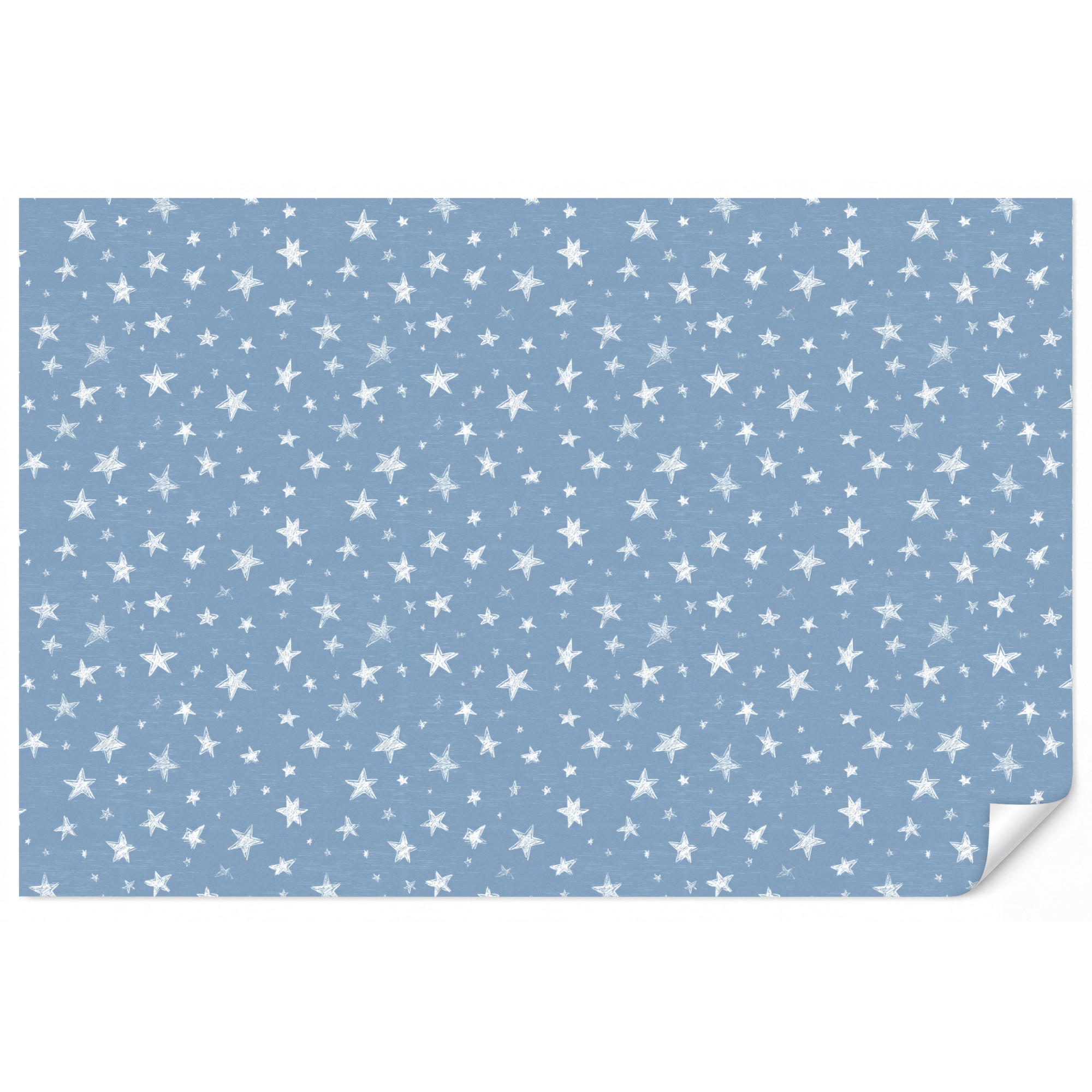 OnlyWow Kindertapete Hellblau 400x260 cm