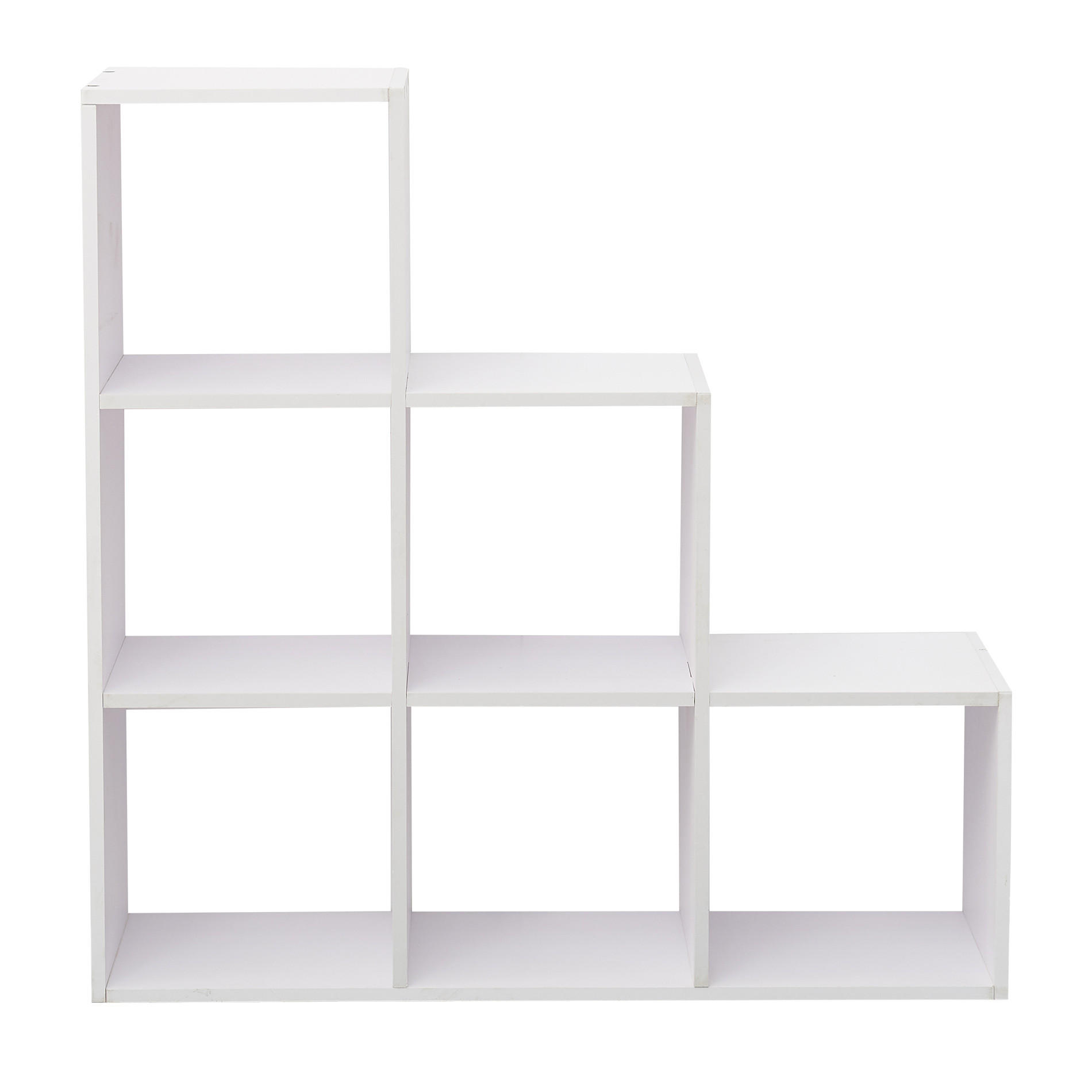 Mobili Rebecca Bücherregal Weiß 29x98x98 cm