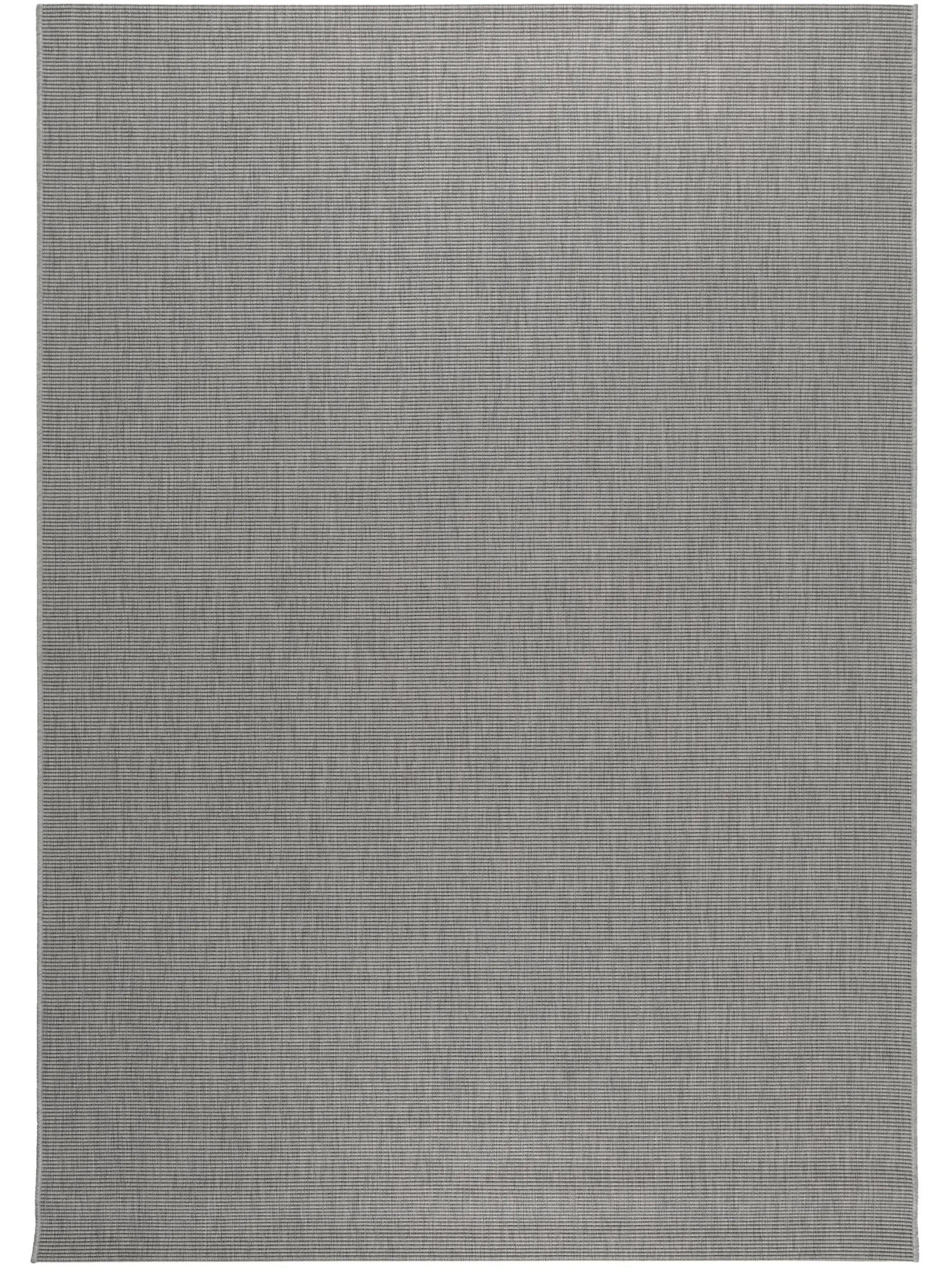 benuta Outdoorteppich Hellgrau 160x230 cm