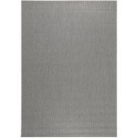 OUTDOORTEPPICH Metro Hellgrau 120x170 cm - Hellgrau, Textil (120/170cm) - benuta Nest