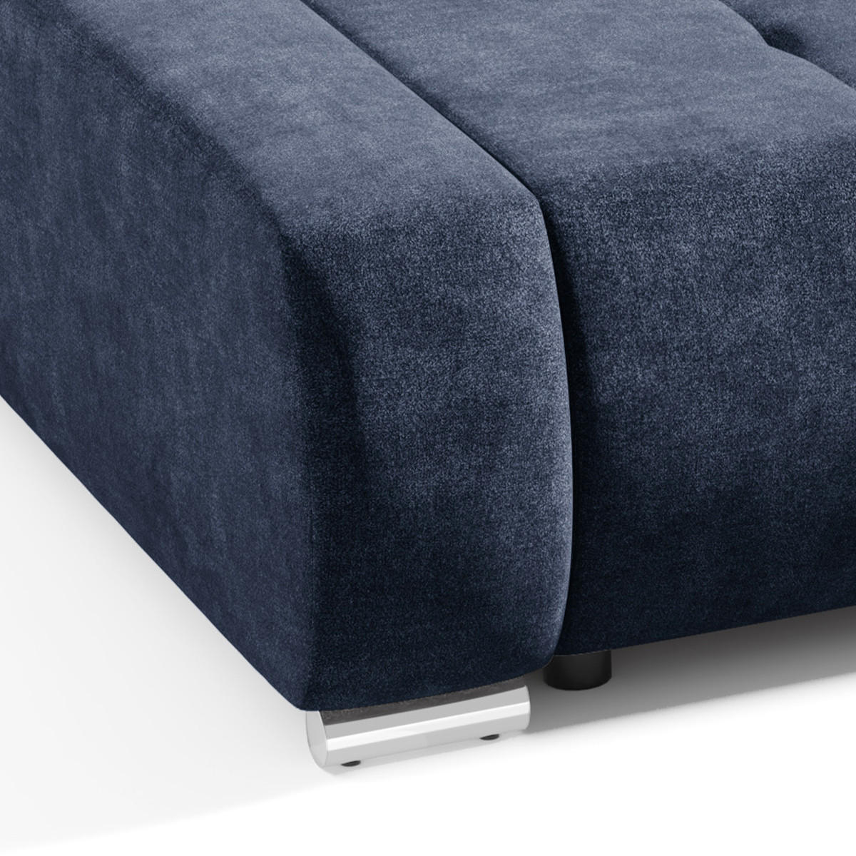 SCHLAFSOFA Jonas 3 Sitzplätze Marineblau - Blau, Holzwerkstoff (240/85/110cm) - Petits-meubles