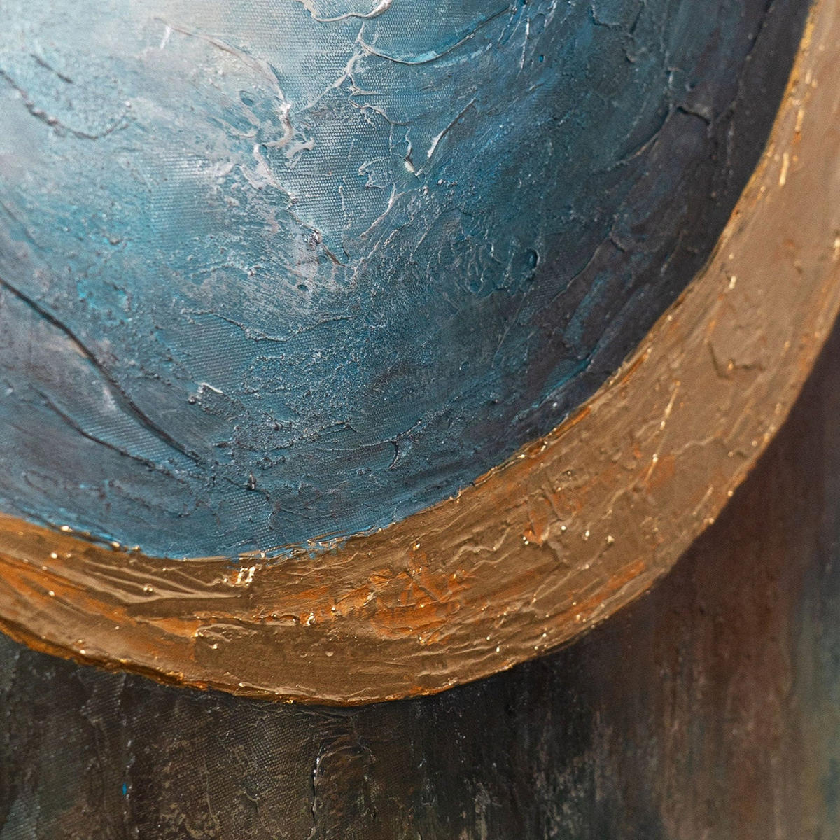 GEMÄLDE Wärme des Universums Schattenfugenrahmen Grau 140x100 cm - Grau, Holz (140/100cm) - YS-art gallery