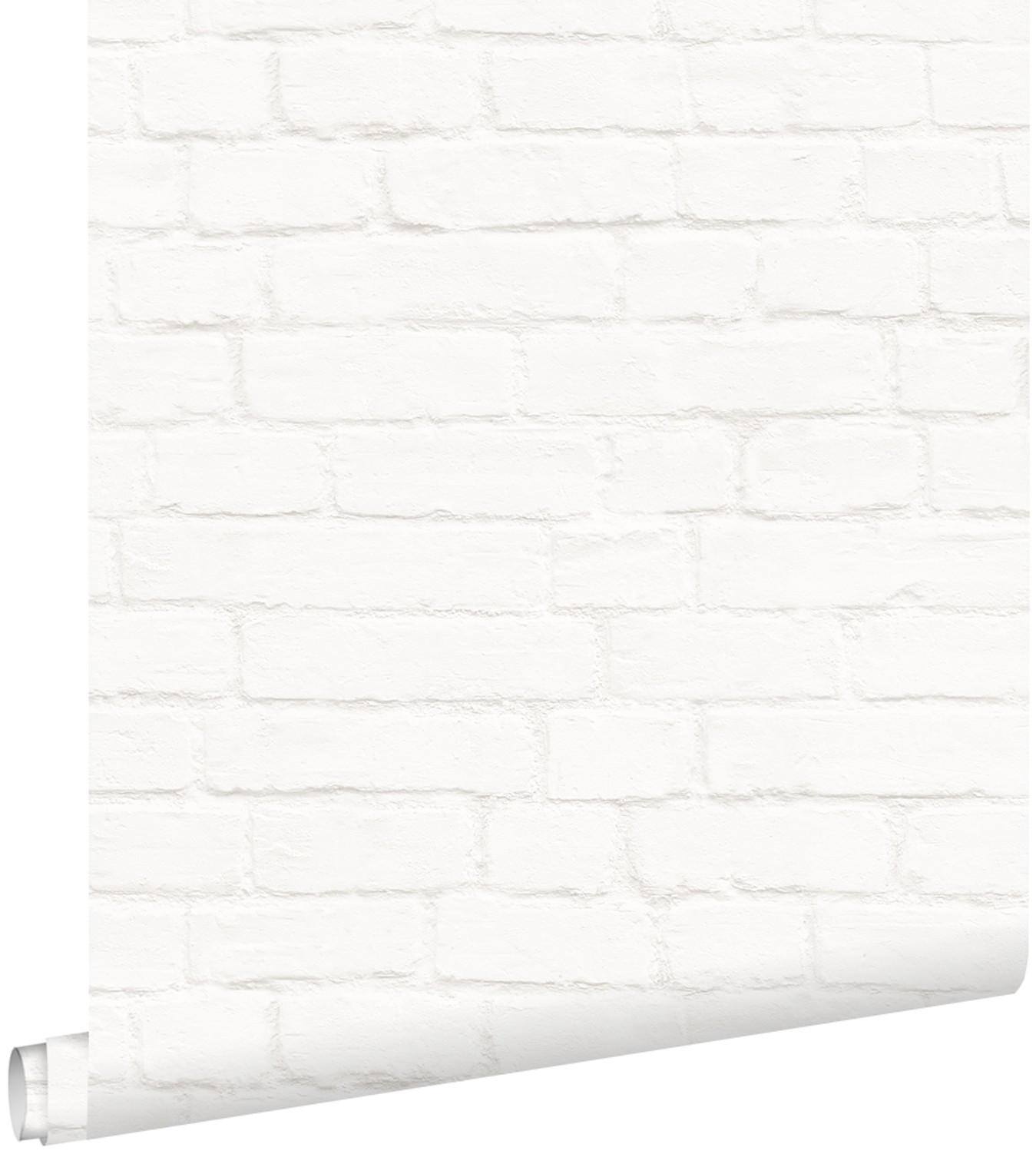 TAPETE Steinoptik 53 cm x 10.05 m - Weiß, Papier (53/1000cm) - ESTAhome