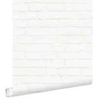 TAPETE Steinoptik 53 cm x 10.05 m - Weiß, Papier (53/1000cm) - ESTAhome
