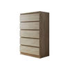 KOMMODE Malwa M5 - Sonoma Eiche, Holzwerkstoff (70/112/40cm) - MIRJAN24