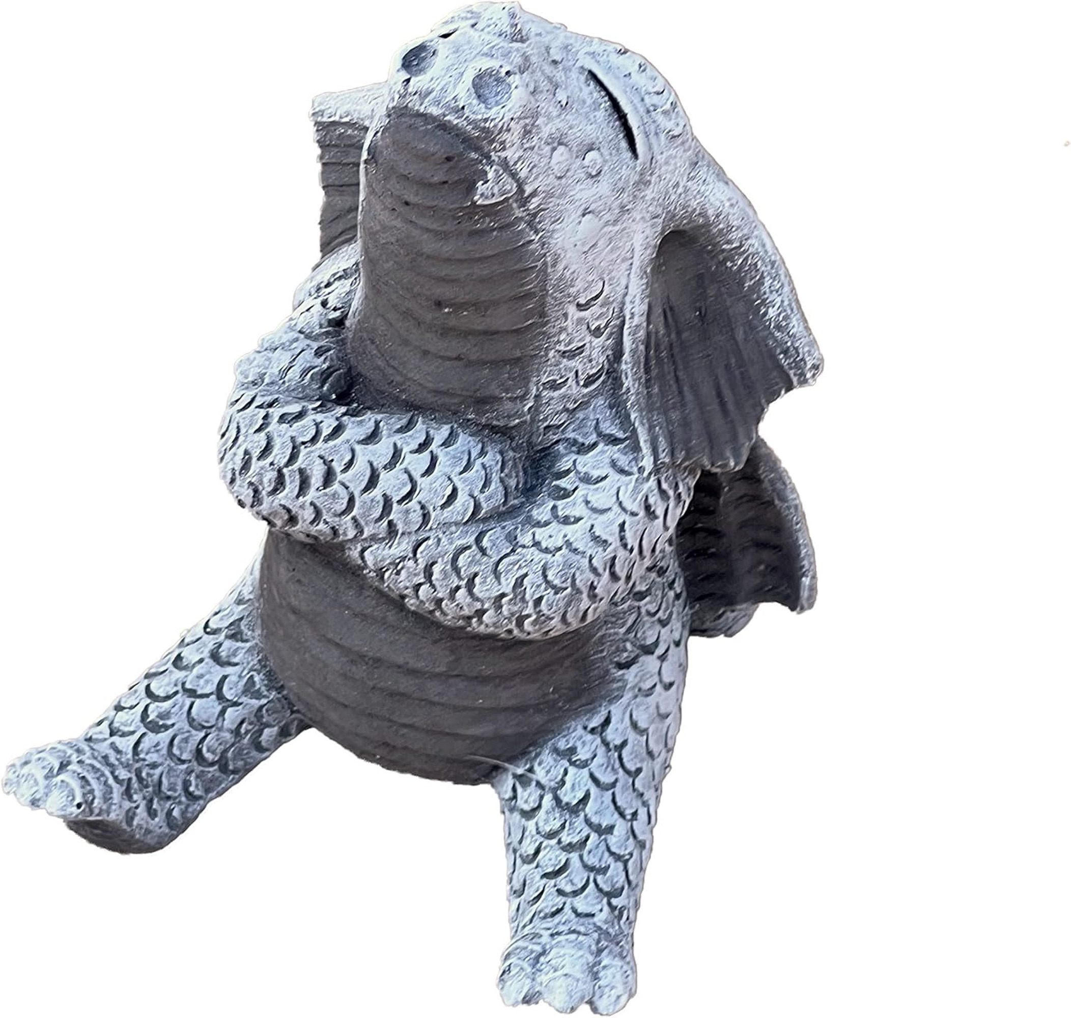 stoneandstyle Steinfigur Grau 12x14x12 cm