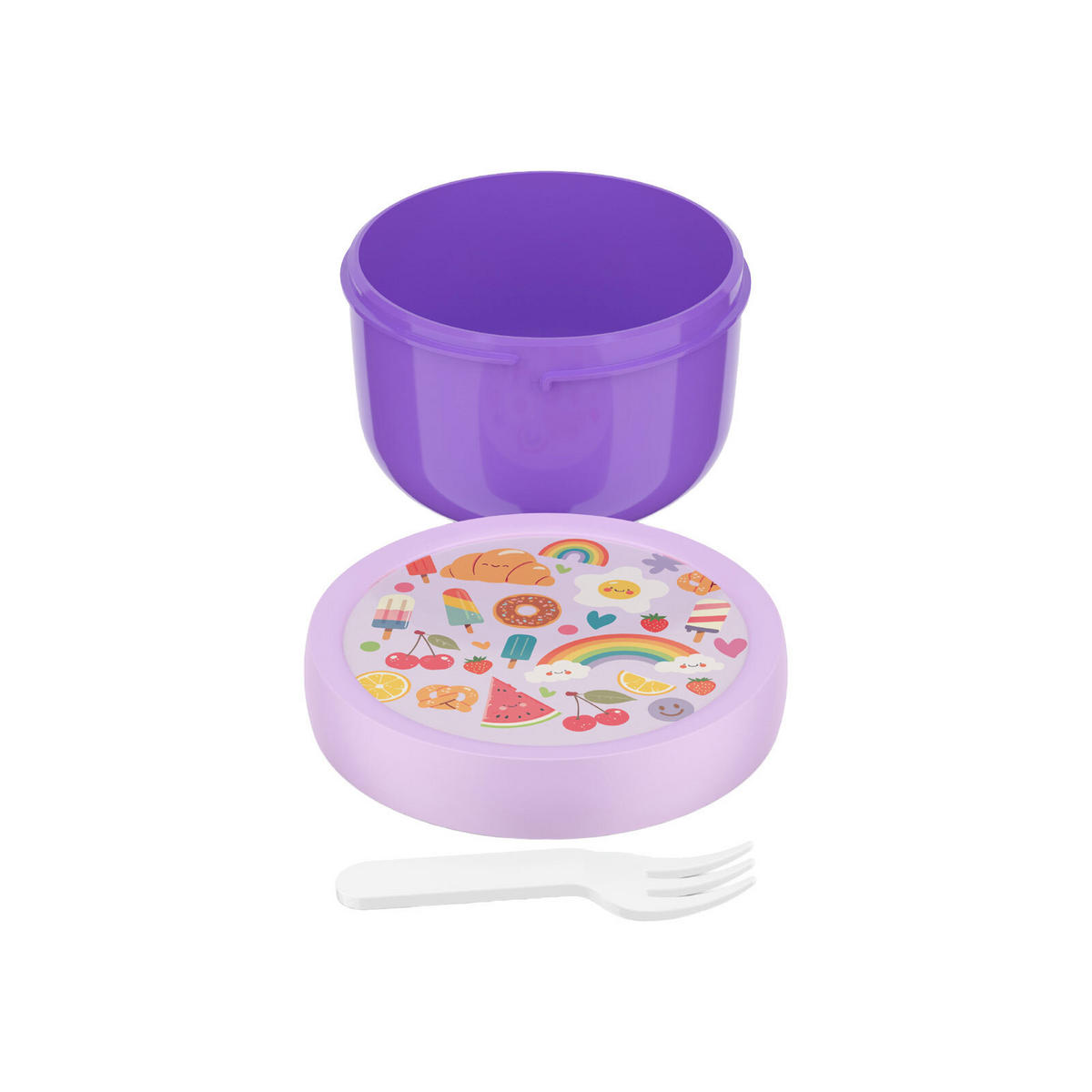 FRUCHTBOX Campus Food Fest 300 ml - Violett/Lila, Kunststoff (6.7/10.4/6.7cm) - Mepal
